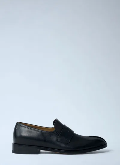 Mm6 Maison Margiela Anatomic Loafers In Black