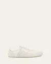 Mm6 Maison Margiela Anatomic Mixed Leather Sneakers In White