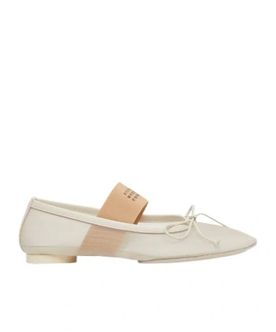 Mm6 Maison Margiela Mesh Ballerina Shoes