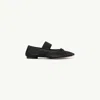 Mm6 Maison Margiela Mm6 By Maison Margiela "anatomic" Ballet Flats – Black In Black