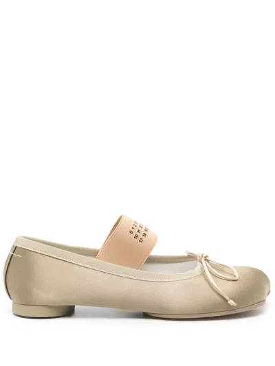 Mm6 Maison Margiela Anatomic Numeric Ballet Flats