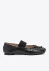 Mm6 Maison Margiela Anatomic Numeric Ballet Flats