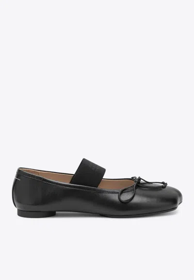Mm6 Maison Margiela Anatomic Numeric Ballet Flats
