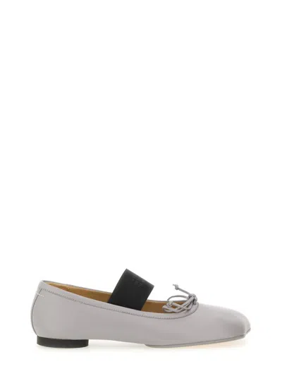 Mm6 Maison Margiela "anatomic Numeric" Dancer In Gray