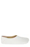 Mm6 Maison Margiela Anatomic Leather Slippers In White