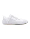 Mm6 Maison Margiela White Leather And Suede Sneaker In White