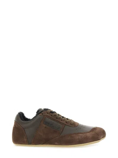 Mm6 Maison Margiela Anatomic Sneakers In Brown