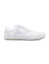Mm6 Maison Margiela White Leather And Suede Sneaker In White