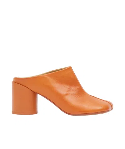 MM6 MAISON MARGIELA ANATOMIC-TOE LEATHER MULES