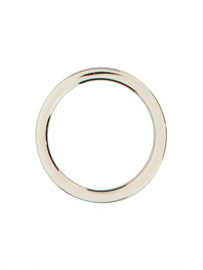 Mm6 Maison Margiela Anello Con Logo