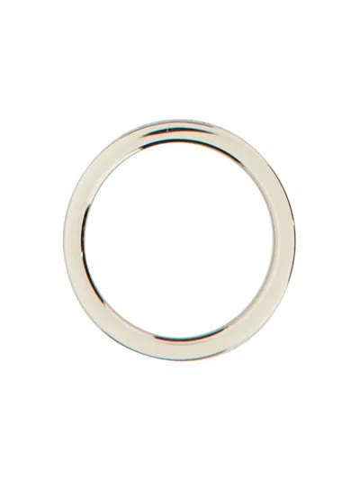 Mm6 Maison Margiela Anello Con Logo