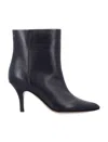 Mm6 Maison Margiela Pointed Toe Stiletto Heel Ankle Boot In Black