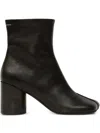 Mm6 Maison Margiela 70mm Anatomic Block-heel Ankle Boots In Black