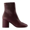Mm6 Maison Margiela Ankle Boots In Brown