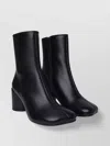 MM6 MAISON MARGIELA ANKLE BOOTS IN LEATHER