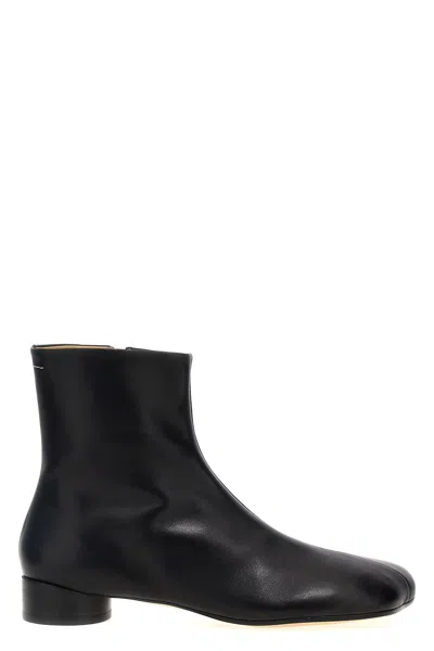 MM6 MAISON MARGIELA ANKLE BOOTS WITH SHAPED TOE