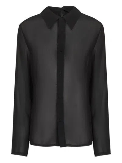 MM6 MAISON MARGIELA ASYMMETRIC-COLLAR SHIRT