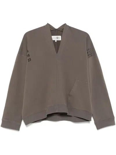 MM6 MAISON MARGIELA ASYMMETRIC SWEATSHIRT