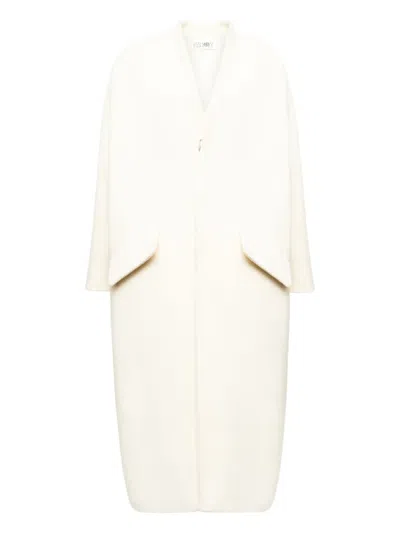 Mm6 Maison Margiela Asymmetric Zip-front Coat