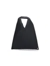 Mm6 Maison Margiela Japanese Black Leather Bag In Black