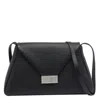 Mm6 Maison Margiela Leather Shoulder Bag In Black