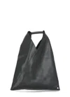 Mm6 Maison Margiela Mm6 By Maison Margiela Japanese-inspired Small Handbag With Top Handle In Black