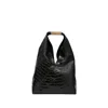 Mm6 Maison Margiela Japanese Medium Leather Handbag In Black