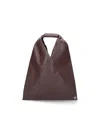 Mm6 Maison Margiela Small Japanese Handbag In Brown