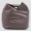 Mm6 Maison Margiela Brown Leather Japanese Classic Satchel In Brown