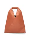 Mm6 Maison Margiela Adobe Brown Japanese Bag Classic Medium Bag In Orange