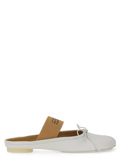 Mm6 Maison Margiela Ballerina Anatomic Slip-on In White