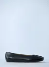 Mm6 Maison Margiela Ballerina Flats In Black