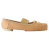 Mm6 Maison Margiela Mm6 By Maison Margiela Ballerina Flats With Logo And Bow Detail In Pink