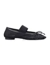 Mm6 Maison Margiela Mm6 By Maison Margiela Anatomic Numeric Ballerinas In Black