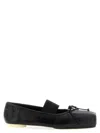 Mm6 Maison Margiela 'ballet' Ballet Flats In Black