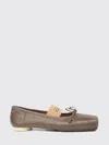 Mm6 Maison Margiela Ballet Flat  Woman Color Grey In Brown