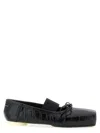 Mm6 Maison Margiela Ballet Flat Shoes Black In Black