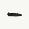 Mm6 Maison Margiela Ballet Flats In Black