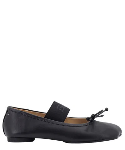 Mm6 Maison Margiela Ballet Flats In Black