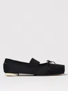 Mm6 Maison Margiela Mm6 By Maison Margiela Ballet Flats With Signature Bow Detail In Black