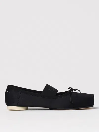 MM6 MAISON MARGIELA BALLET FLATS MM6 MAISON MARGIELA WOMAN COLOR BLACK,G52253002