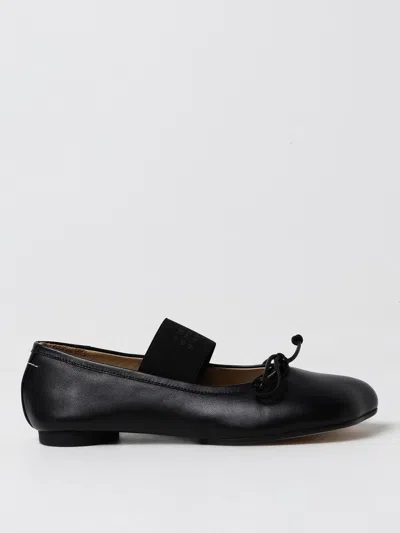 MM6 MAISON MARGIELA BALLET FLATS MM6 MAISON MARGIELA WOMAN COLOR BLACK,G66711002