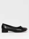 Mm6 Maison Margiela Mm6 By Maison Margiela Classic Anatomical Ballerinas In Schwarz
