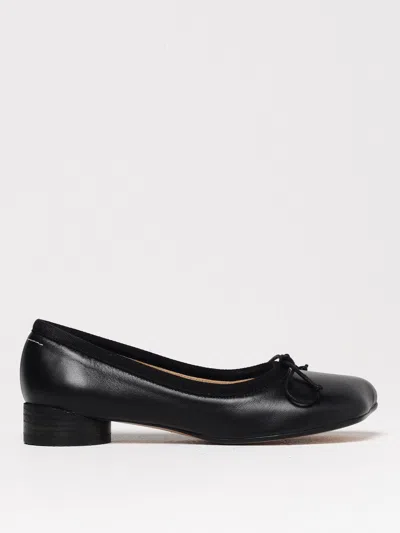 MM6 MAISON MARGIELA BALLET FLATS MM6 MAISON MARGIELA WOMAN COLOR BLACK,G53434002