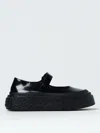 Mm6 Maison Margiela Sneakers Low Top Platform Sole In Schwarz