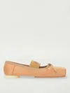 Mm6 Maison Margiela Mm6 By Maison Margiela Ballerina Flats With Logo And Bow Detail