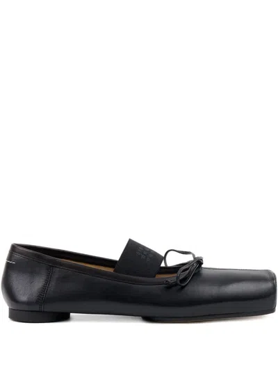 Mm6 Maison Margiela Ballet Shoe Shoes In Black