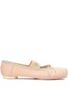 Mm6 Maison Margiela Ballet Flats With Anatomic Numbers Motif