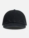 Mm6 Maison Margiela Black Baseball Cap