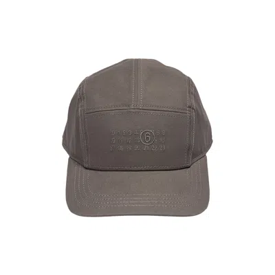 Pre-owned Mm6 Maison Margiela Baseball Hat 'grey' | Men's Size M In Gray
